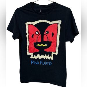 Retro Pink Floyd Rock Band Division Bell Two Face T-Shirt Men’s M NICE